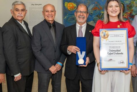 Universidad Rafael Urdaneta recibe la orden “Ciudad de Maracaibo” en su Primera Clase